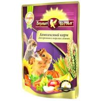 Грызуны Верные друзья д/кроликов и морских свинок 450гр/10шт/
