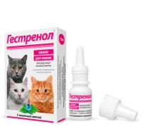 РЕЦЕПТ Секс Гестренол капли д/кошек 1,5мл/20шт/Астрафарм