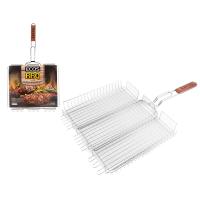 Решетка д/барбекю 40*35*5см глубокая регулир.глубина RD-103-1D/12шт/999613/ECOS