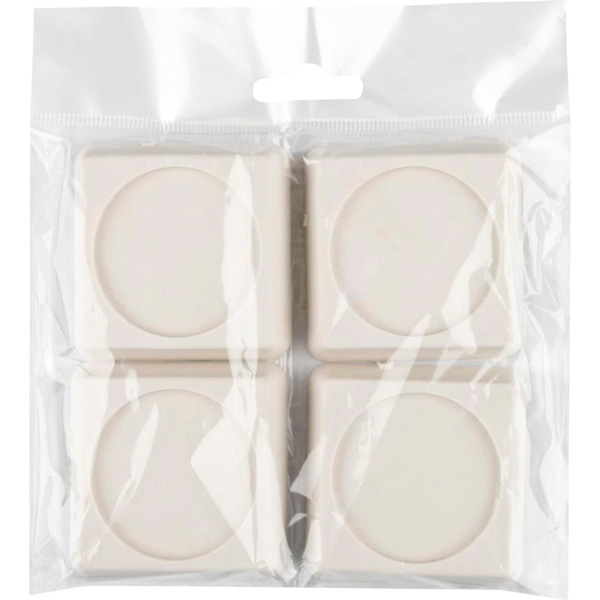 Подставки антивибрационные(4шт) д/стиральных машин и холодильника белый 105614 /30шт/Рыжий Кот