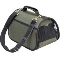 Сумка переноска Zoo-M ПРЕСТИЖ №0 жесткая с карманом 32*19*19см хаки/90030хаки/Дарэлл Сумка переноска Zoo-M ПРЕСТИЖ №0 жесткая с карманом 32*19*19см хаки/90030хаки/Дарэлл