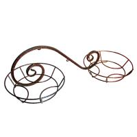 Подставка Настенная РЗДИ Волна на 2 горшка ,бронза Подставка Настенная РЗДИ Волна на 2 горшка ,бронза