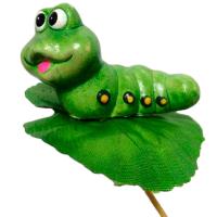 Стикер Букашки на листе /1068/ Стикер Букашки на листе /1068/