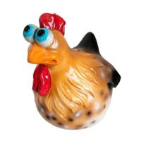Курица мультяшная смотрит вперед  718623/F868