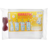 Пакет для транспортировки рыбок 24см 6л БЛОК/50шт/53374/Биосфера