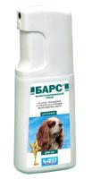 Спрей Барс п/блох и п/клещей д/собак 200мл/20шт/АВ1050/ВЗ