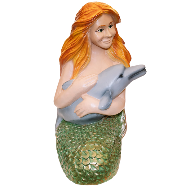 Фигура Русалка 58х40см (цветная) 13016