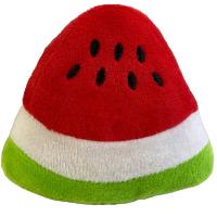 Игрушка с Долька арбуза плюшевая с пищалкой 11см/C0137/ЗР