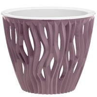 Кашпо Вдохновение 3л пыльная роза КШ-9966