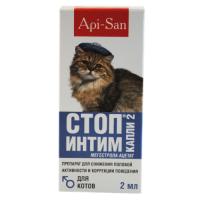 РЕЦЕПТ Секс Стоп-Интим д/котов капли 2мл/10шт/АС