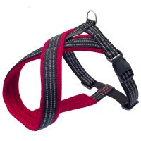 Шлейка Х-образная с подкладкой красная 25мм Премиум обхв.груди 60-70см/01225016-02 Шлейка Х-образная с подкладкой красная 25мм Премиум обхв.груди 60-70см/01225016-02