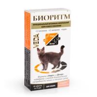 Вит Биоритм д/кошек со вкусом морепродуктов 48таб*0,5г/5шт/Веда
