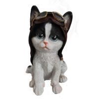 Фигура Котенок-авиатор L10W9.5H15 718331/D201