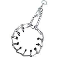 Ошейник строгий быстросъемный с резиновыми наконечниками хром 3мм*55см/26455302/Каскад Ошейник строгий быстросъемный с резиновыми наконечниками хром 3мм*55см/26455302/Каскад