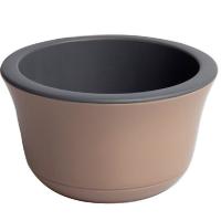 Кашпо Омега 8л фраппе/антрацит ОМ30-90