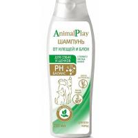 Шампунь Энимал Плей БИО д/собак и щенков п/блох и п/клещей 250мл/12шт/АР05-00890