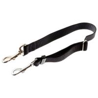 Удлинитель для поводка 25мм 50см-80см черный/металл 73-2893/Пет Лайн Удлинитель для поводка 25мм 50см-80см черный/металл 73-2893/Пет Лайн