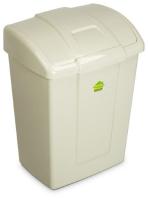 Контейнер для мусора Форте 6л слоновая кость С339