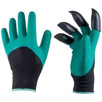 Перчатки садовые с 4 пластиковыми когтями PARK GG-4 /12шт/003656