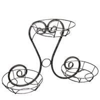 Подставка Настенная РЗДИ Лира 3 горшка серебро Подставка Настенная РЗДИ Лира 3 горшка серебро