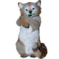 Фигура Енот сидячий маленький 26*18см 12827