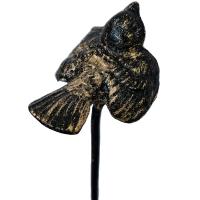 Стикер садовый РЗДИ ВОРОБЕЙ бронза/1шт