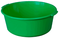 Таз 12л с ручками зеленый 03004 /10шт/Арз