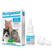 РЕЦЕПТ Секс Гестренол капли д/котов 1,5мл/20шт/Астрафарм