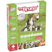 Ошейники М.Бруно БИО д/собак п/блох и п/клещей красный 75см/24шт/МВ05-00760