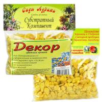 Декор крошка (желтый) 0,2л 20шт 2643 Сады Аурики