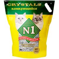 Наполнитель Барсик CRYSTALS №1 комкующийся 10л желтый /3шт/92407