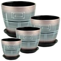 Бутон Браслет розовый из 4-х /278541