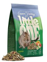 Грызуны Литтл Ван д/дегу Зеленая долина 750г Разнотравье/4шт/31140