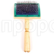 Пуходерка Г13 деревянная с рамкой с каплями Пуходерка Г13 деревянная с рамкой с каплями