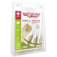 Капли М.Бруно БИО д/щенков и маленьких собак п/блох и п/клещей 3пип*1мл/24шт/МВ05-00920