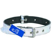 Ошейник кожа 30мм 2-х слойный безразмерный 60см/41332/Бим