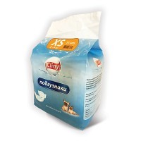 Подгузники Cliny для кошек и собак 2-4 кг XS 12шт Подгузники Cliny для кошек и собак 2-4 кг XS 12шт