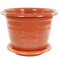 Кашпо Виола 2л терракот/М1531