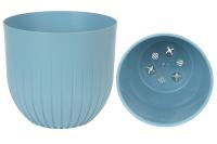 Кашпо Альфа 2,9л ментол А17-33  Кашпо Альфа 2,9л ментол А17-33