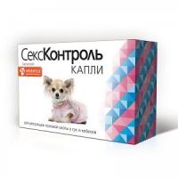 РЕЦЕПТ СексКонтроль д/сук и кобелей капли 5мл/35шт/R112/Экопром