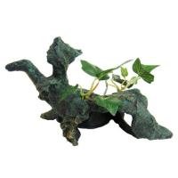 Грот Decor 025 Коряга с растением 18*10,5*13 Грот Decor 025 Коряга с растением 18*10,5*13