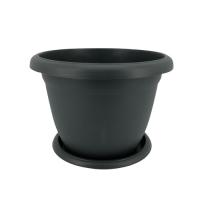 Кашпо Вилла 45л антрацит с подд  Кашпо Вилла 45л антрацит с подд