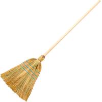 Метла 5-ти прошивная с дерев. черенком 004271