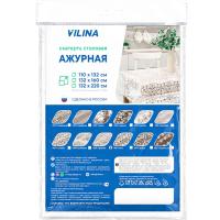 Скатерть столовая 132*220см "Ажурная" 6869-mix