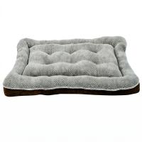 Лежак N1 плюшевый вельвет 82x60x5см/94262005С/Евро