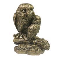 Сова с совенком (золото) L10W11H14 713891/D132