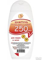 Шампунь д/кошек и котят п/блох и клещей 250мл/15шт/ZR0626/ЗР