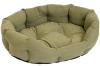 Лежанка овальная пухлая №3 Облако-бархат милитари 59*51*18см/94443милит Лежанка овальная пухлая №3 Облако-бархат милитари 59*51*18см/94443милит