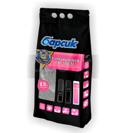 Наполнитель Барсик PREMIUM комкующийся 13л Наполнитель Барсик PREMIUM комкующийся 13л