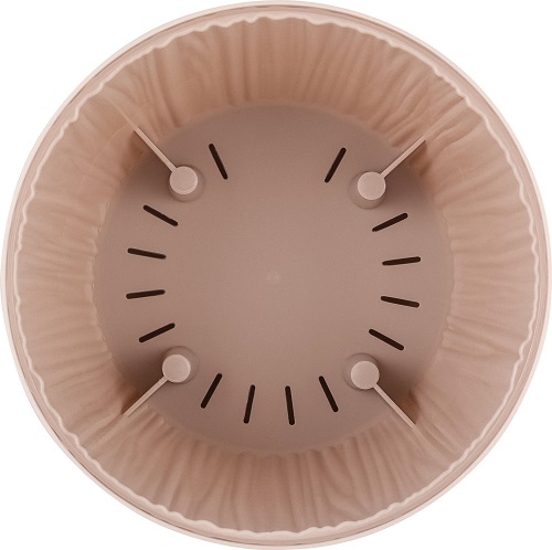 Кашпо Барселона D270 9,6л молочный шоколад с прик. под. IG6232 /12шт/ПР